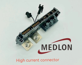Similar Amphenol FCI connector DC 120A  , AC 40A ,signal 1A ( PHZ Gold Finger High Power Connector   PHZ-F020304-BW101   high-power gold finger connector socket)
