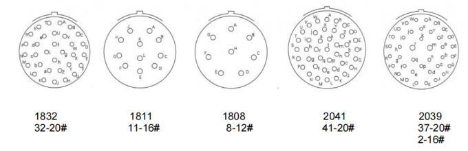 MS26482 Connector, MS3476W18-32S, MIL-C-26482Ⅱ, MS26482 SeriesⅡ 5